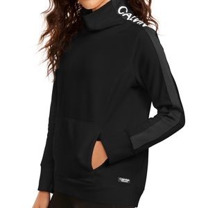 Calvin Klein Women Mock Neck Sweatshirt Size XL